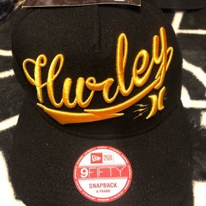 Hurley cap. Snapped